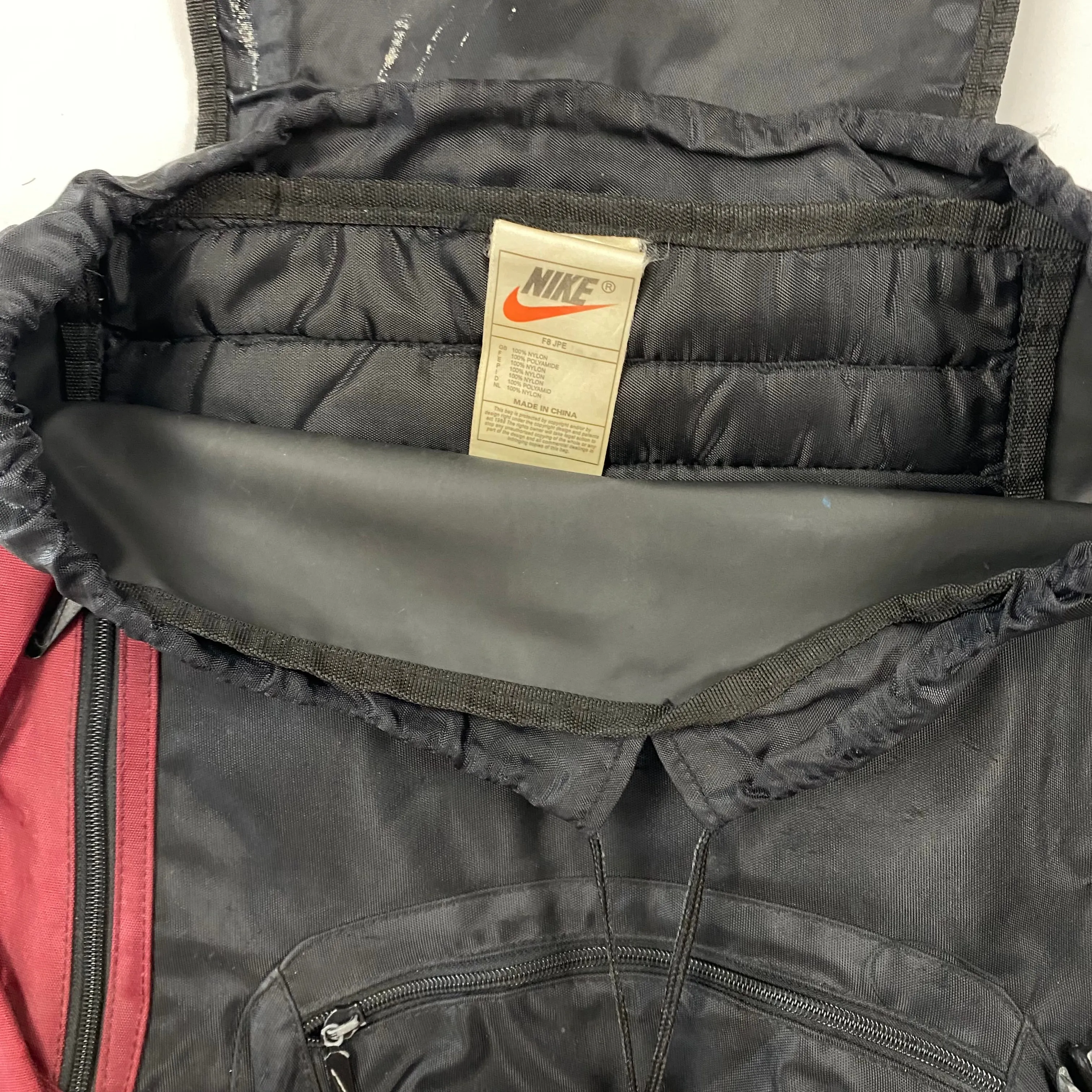Nike vintage Just Do It backpack