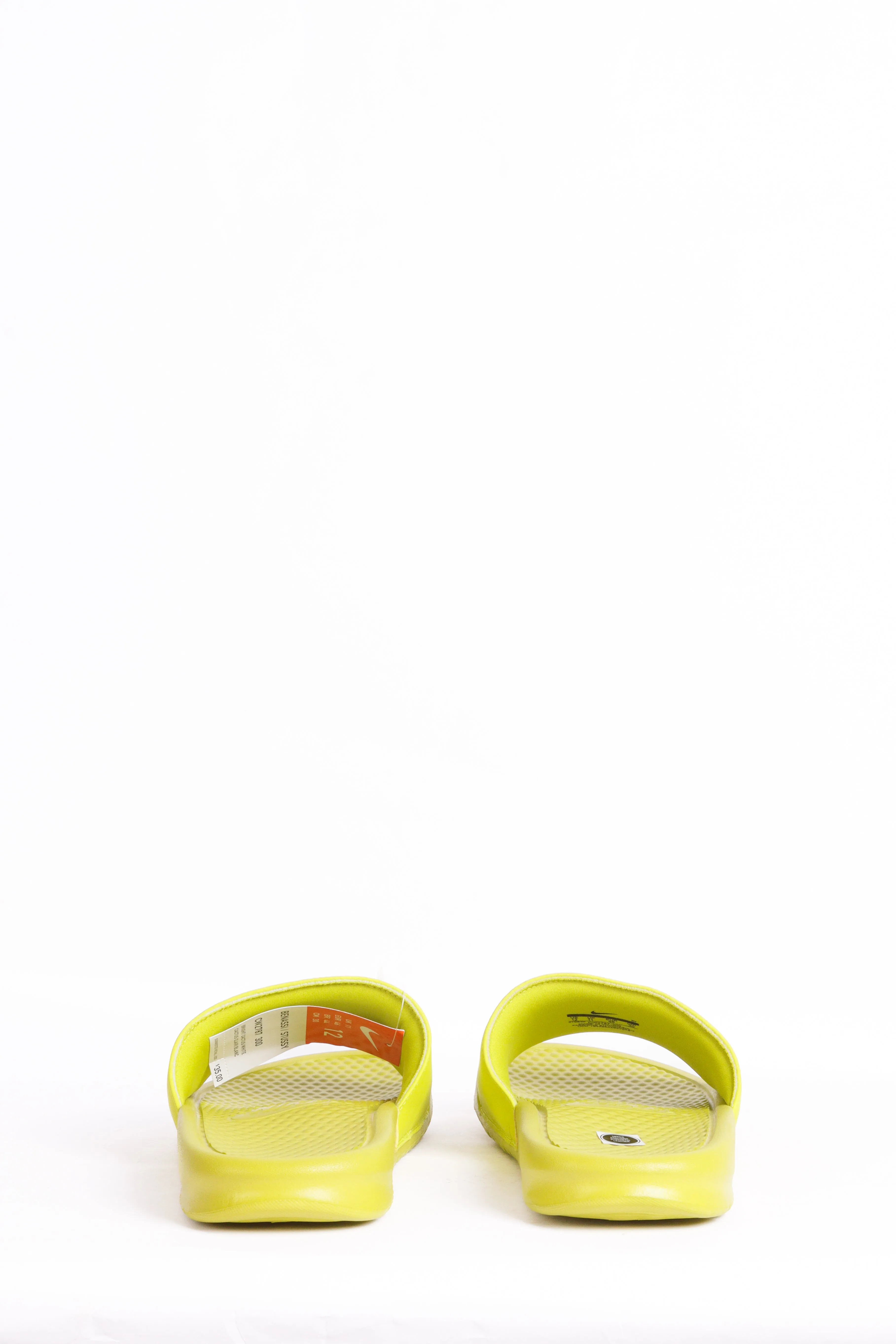 Nike x Stssy Benassi Slide 'Volt' (2020)