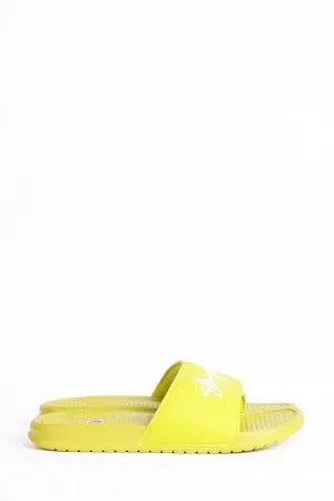 Nike x Stssy Benassi Slide 'Volt' (2020)