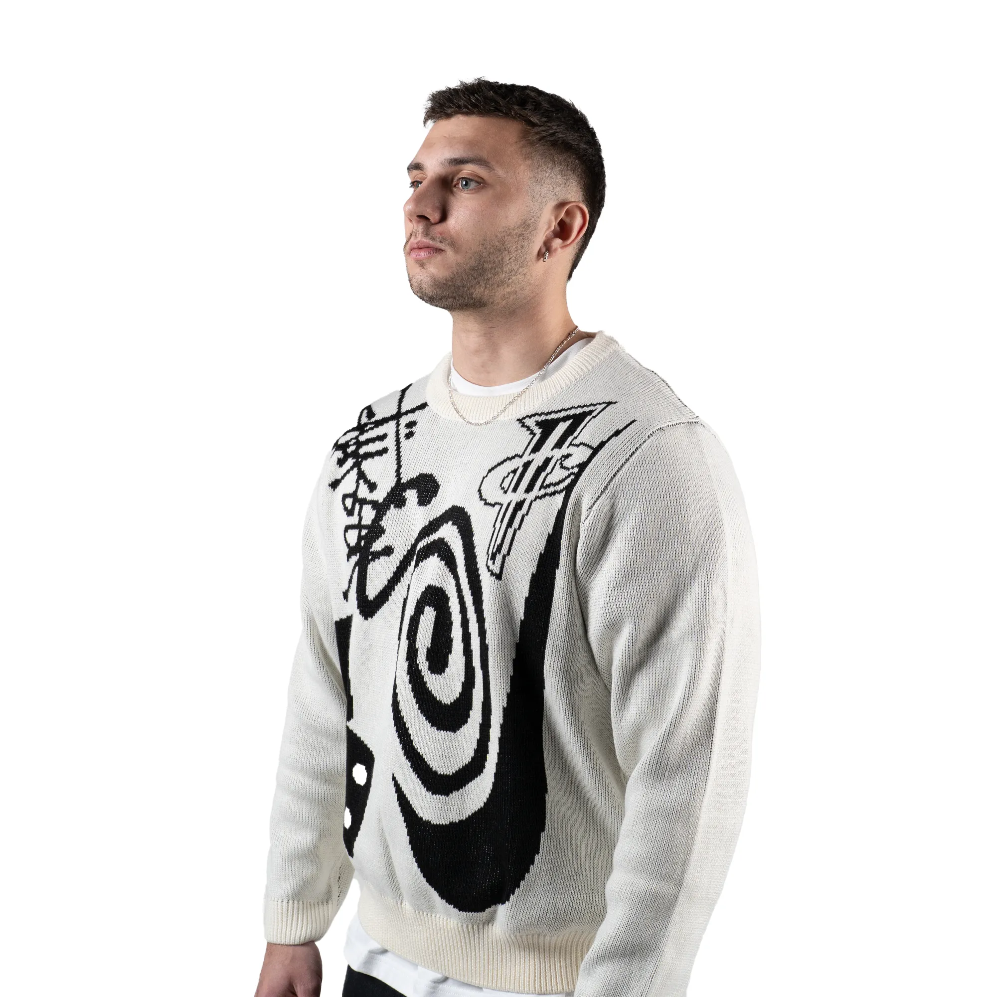 Nike X Stssy Knit Sweater Natural