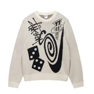 Nike X Stssy Knit Sweater Natural
