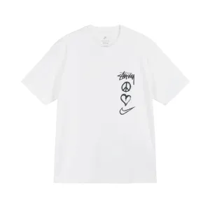 Nike X Stssy Peace. Love. Swoosh T-shirt White