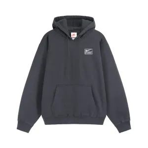 Nike X Stssy Washed Hoodie Black
