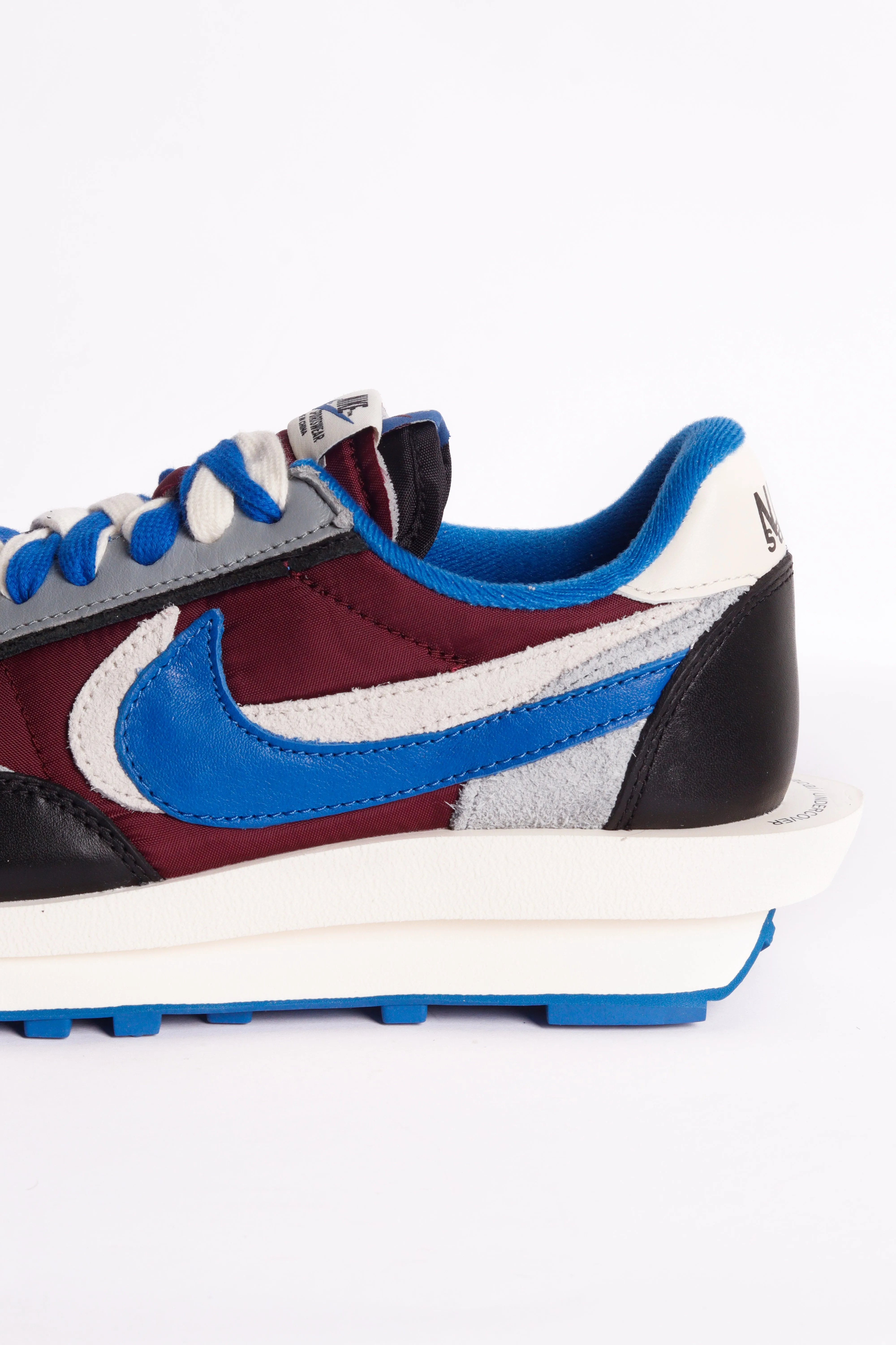 Nike x UNDERCOVER x Sacai LD Waffle SU 'Night Maroon Team Royal' (2021)
