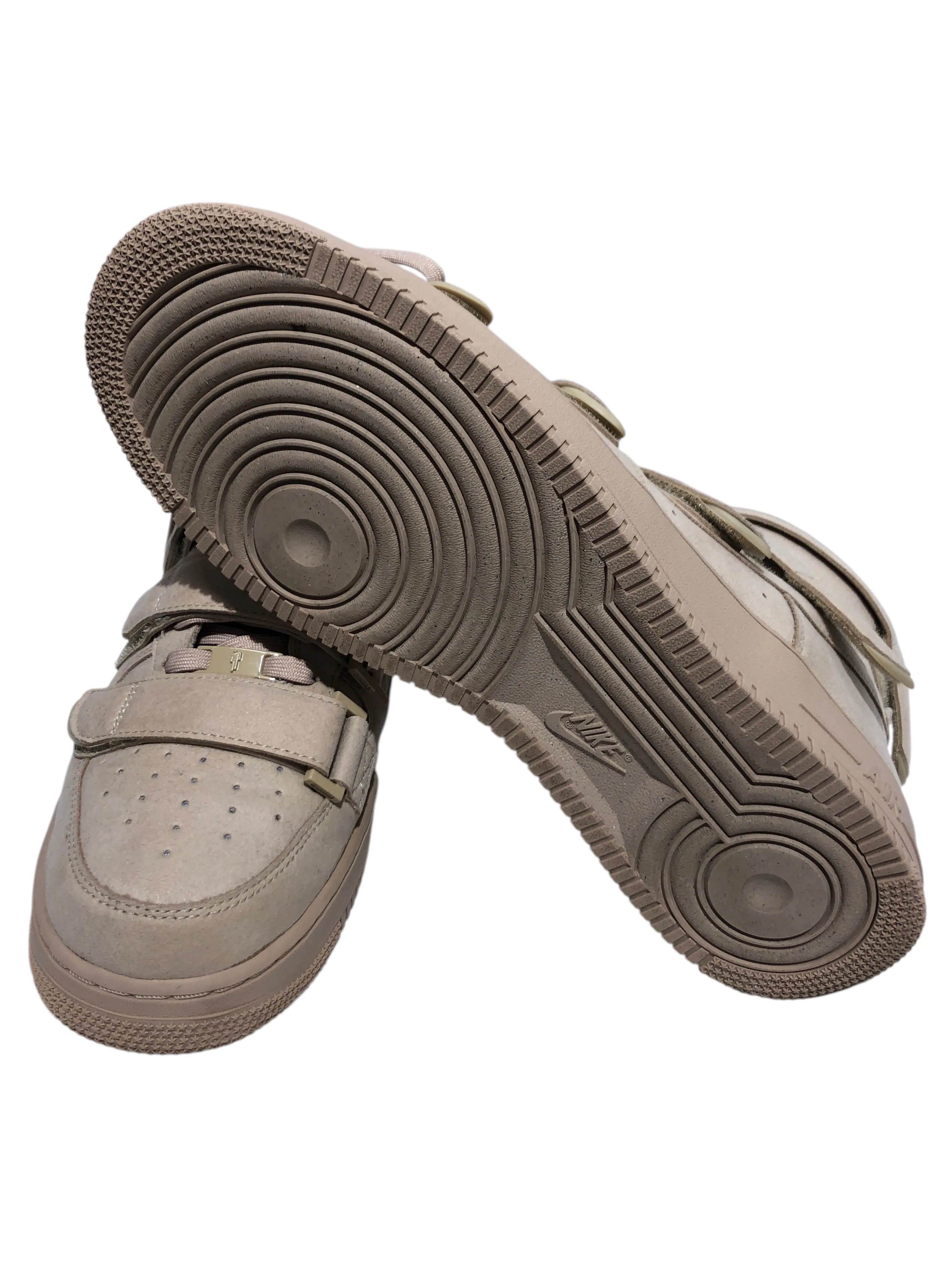 NIKE/Hi-Sneakers/US 13/Polyester/KHK/BILLIE ELLISH