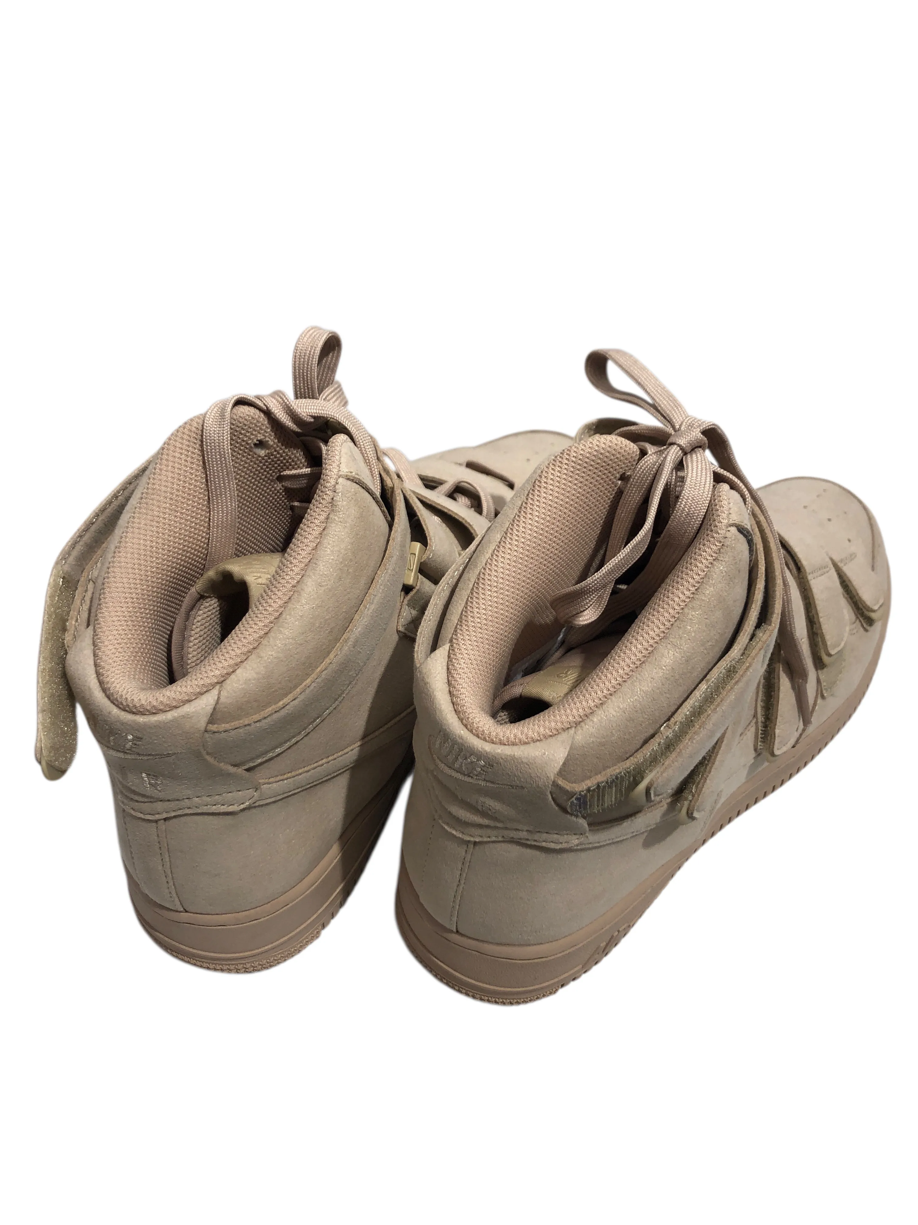 NIKE/Hi-Sneakers/US 13/Polyester/KHK/BILLIE ELLISH