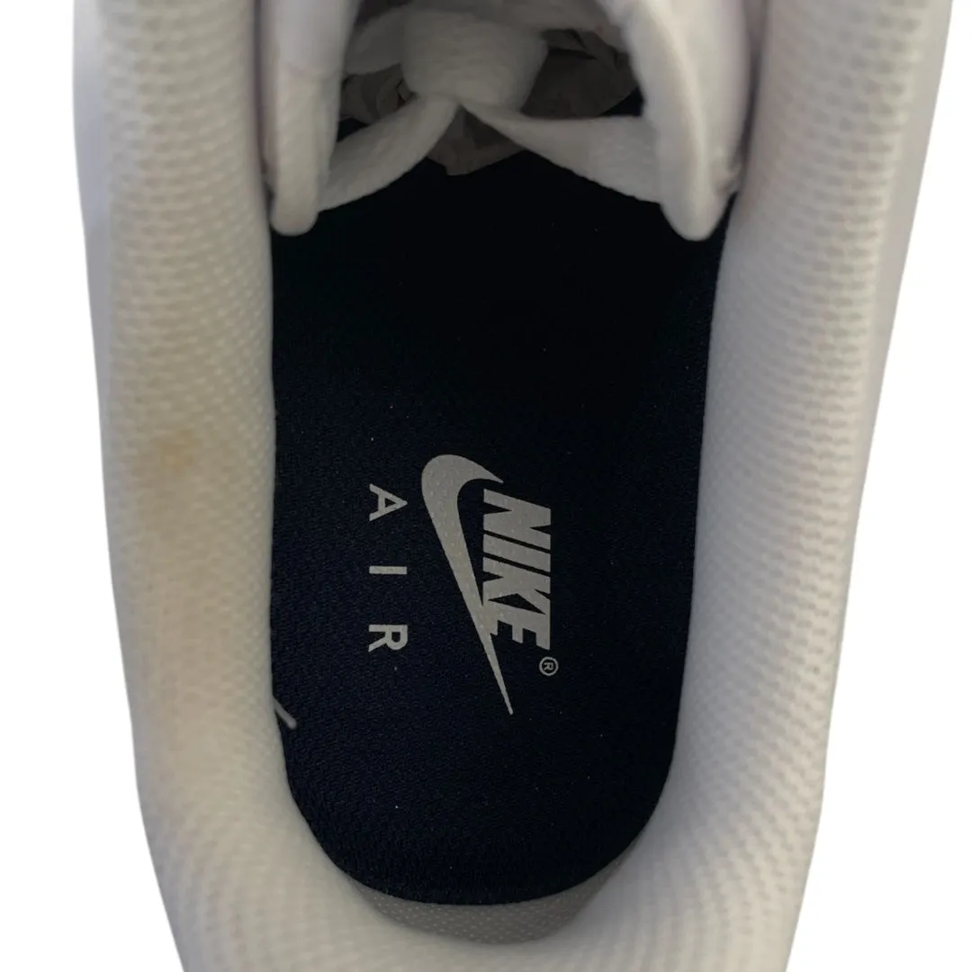 NIKE/Low-Sneakers/US 11.5/Leather/WHT/MIDNIGHT NAVY AF1