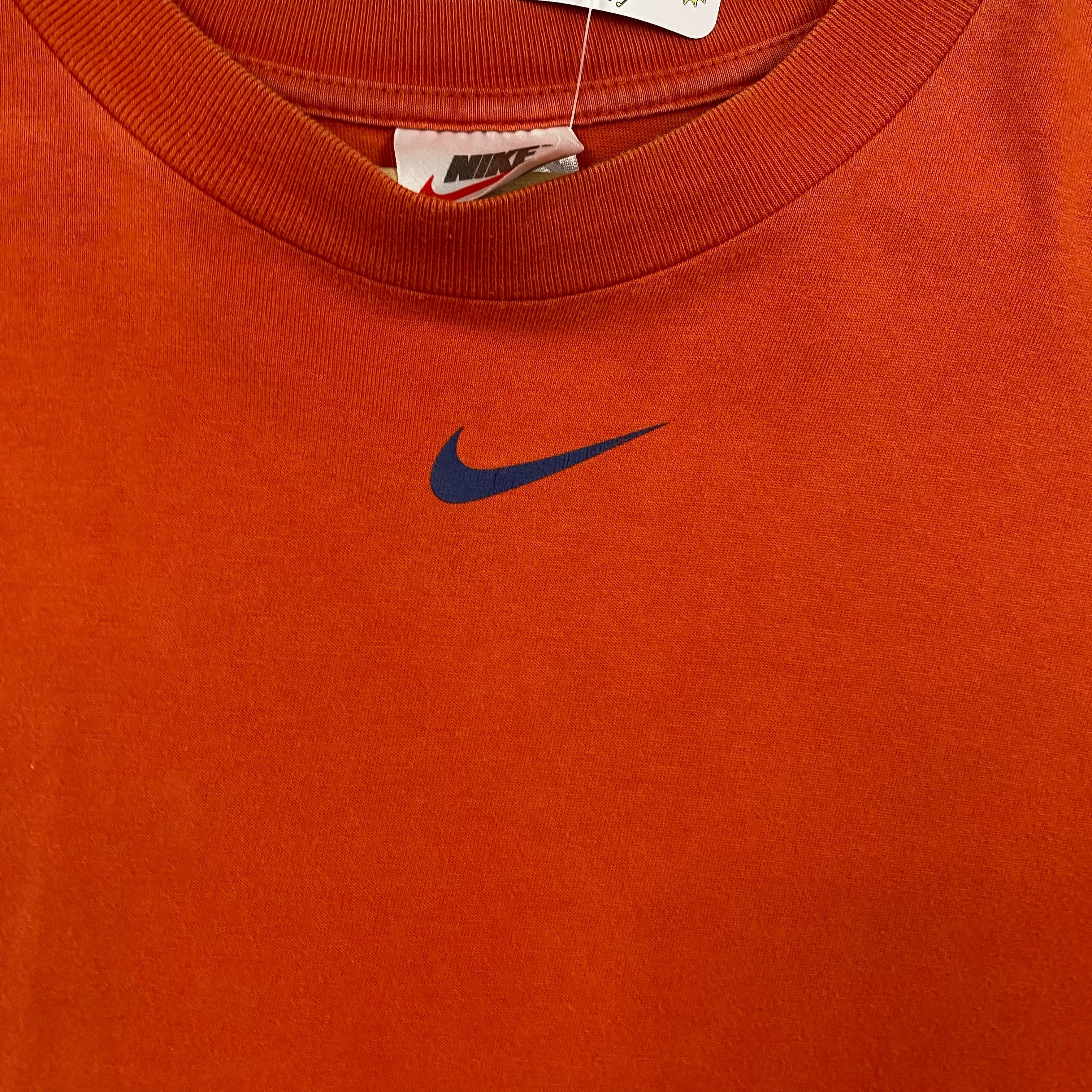 Orange Nike Vintage T Shirt (M)