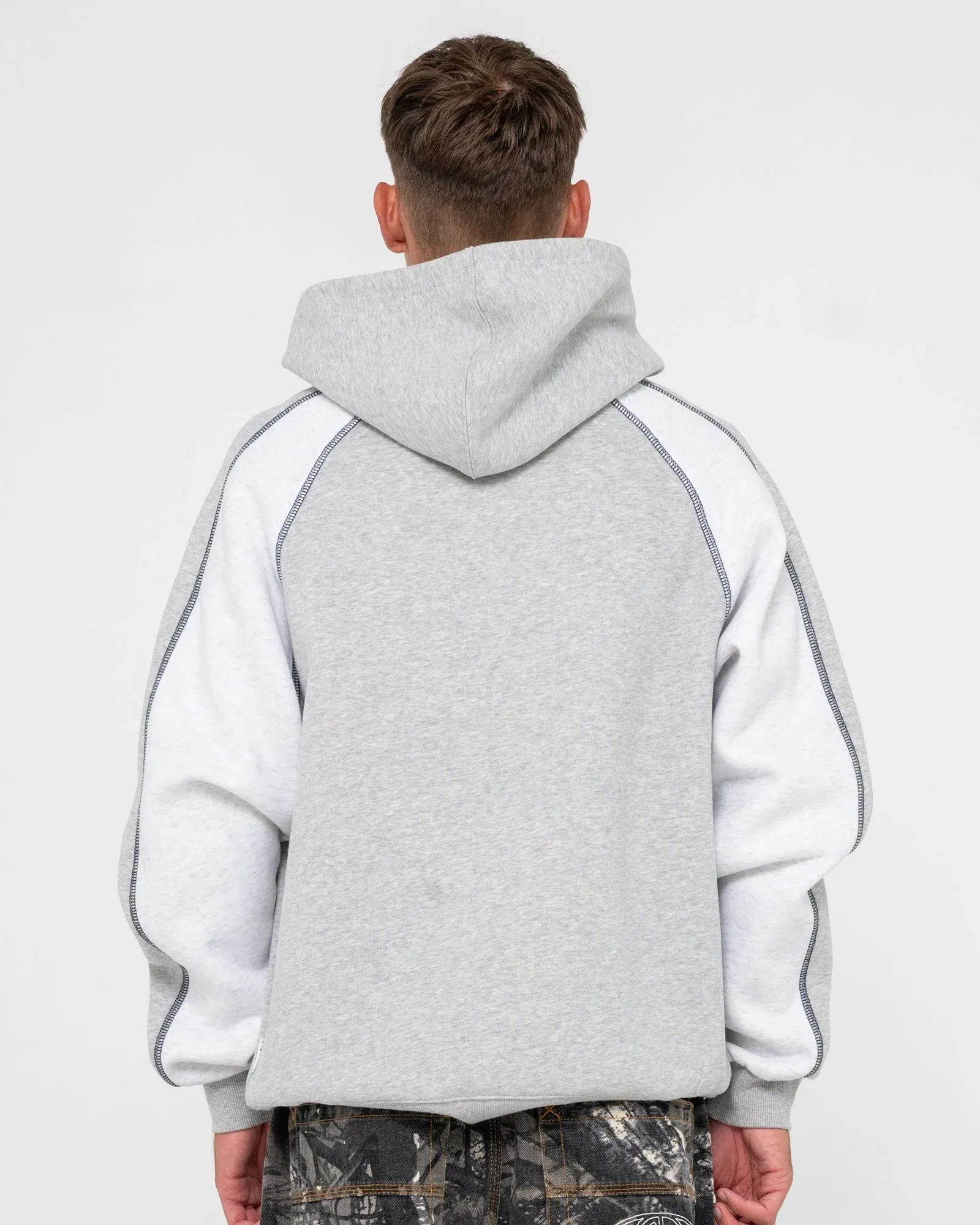 Paneka Hooded Fleece Grey Marle