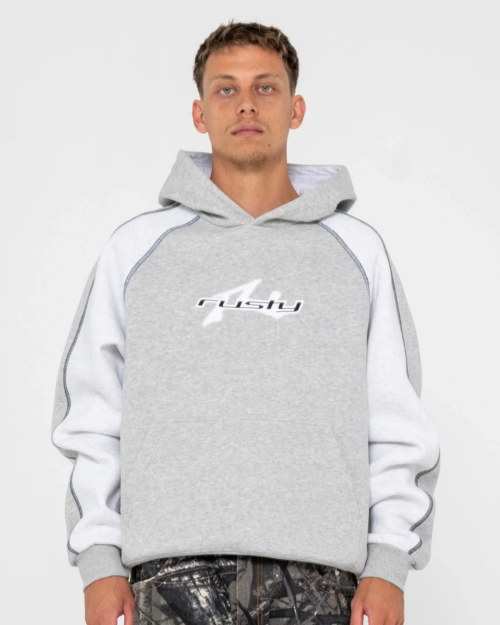 Paneka Hooded Fleece Grey Marle