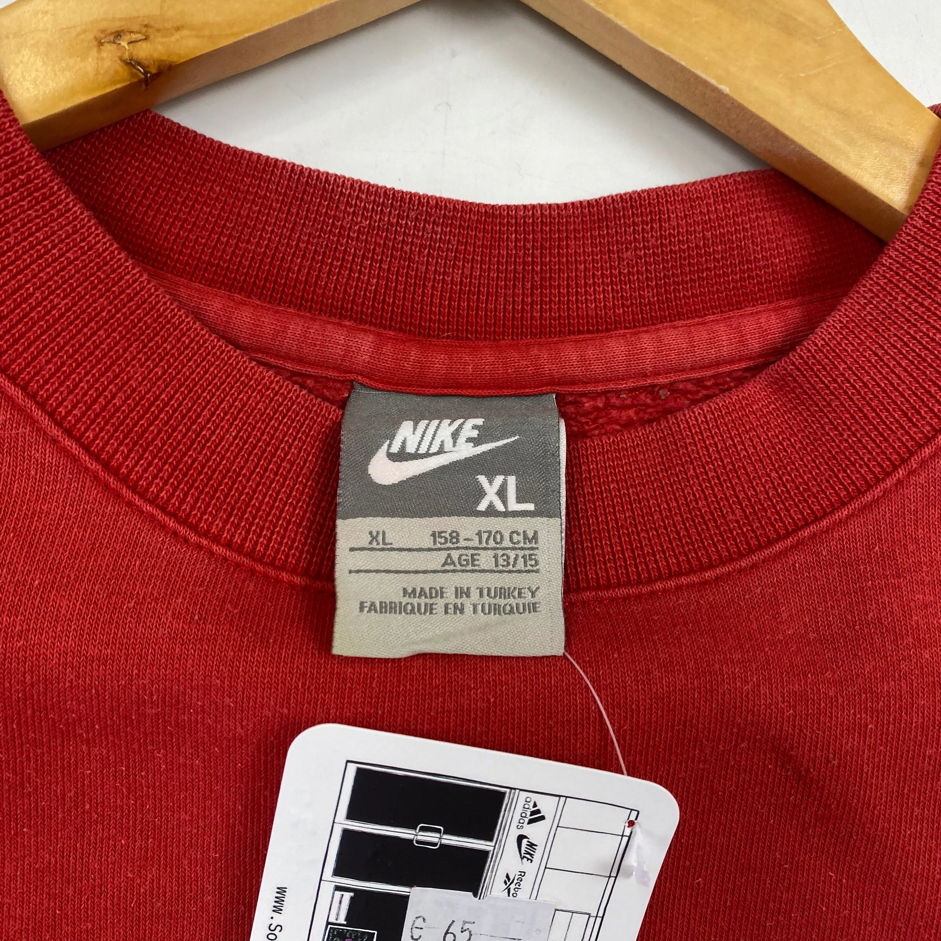 Red Nike Sweatshirt(XL)