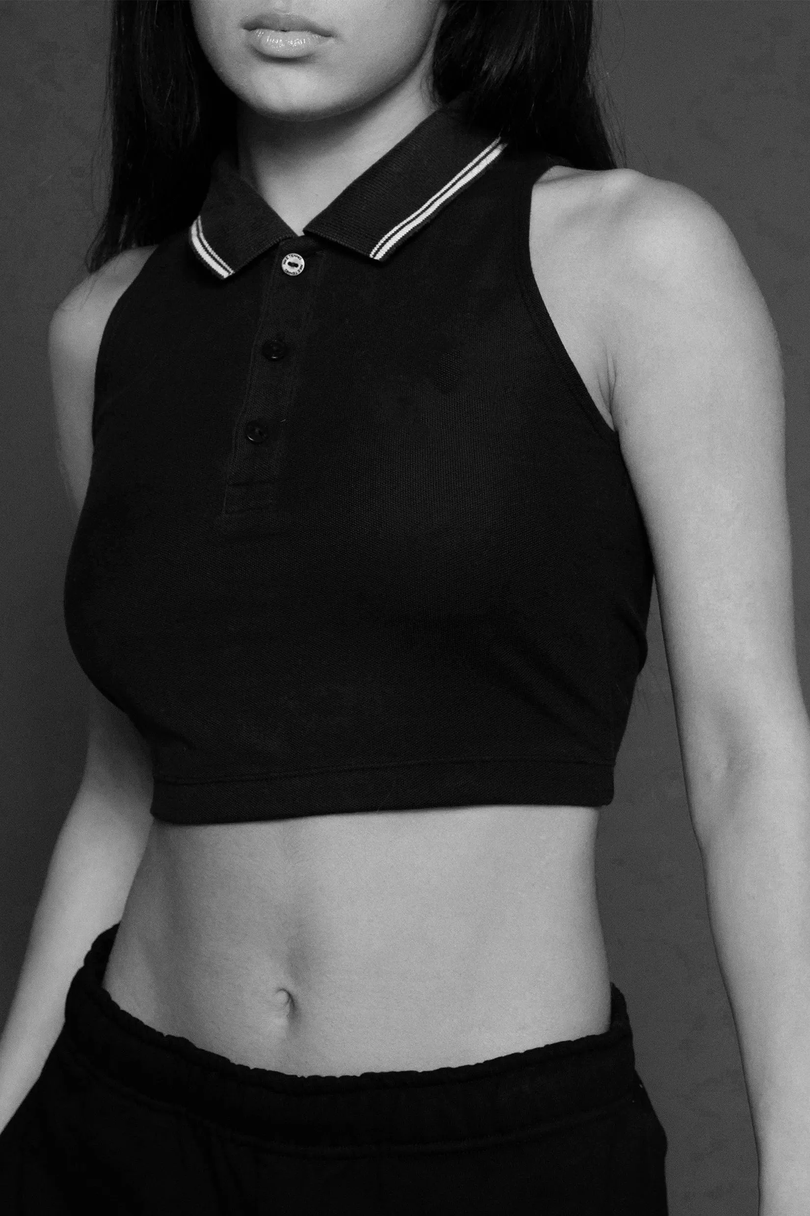 Rework Nike Collared Tank - S