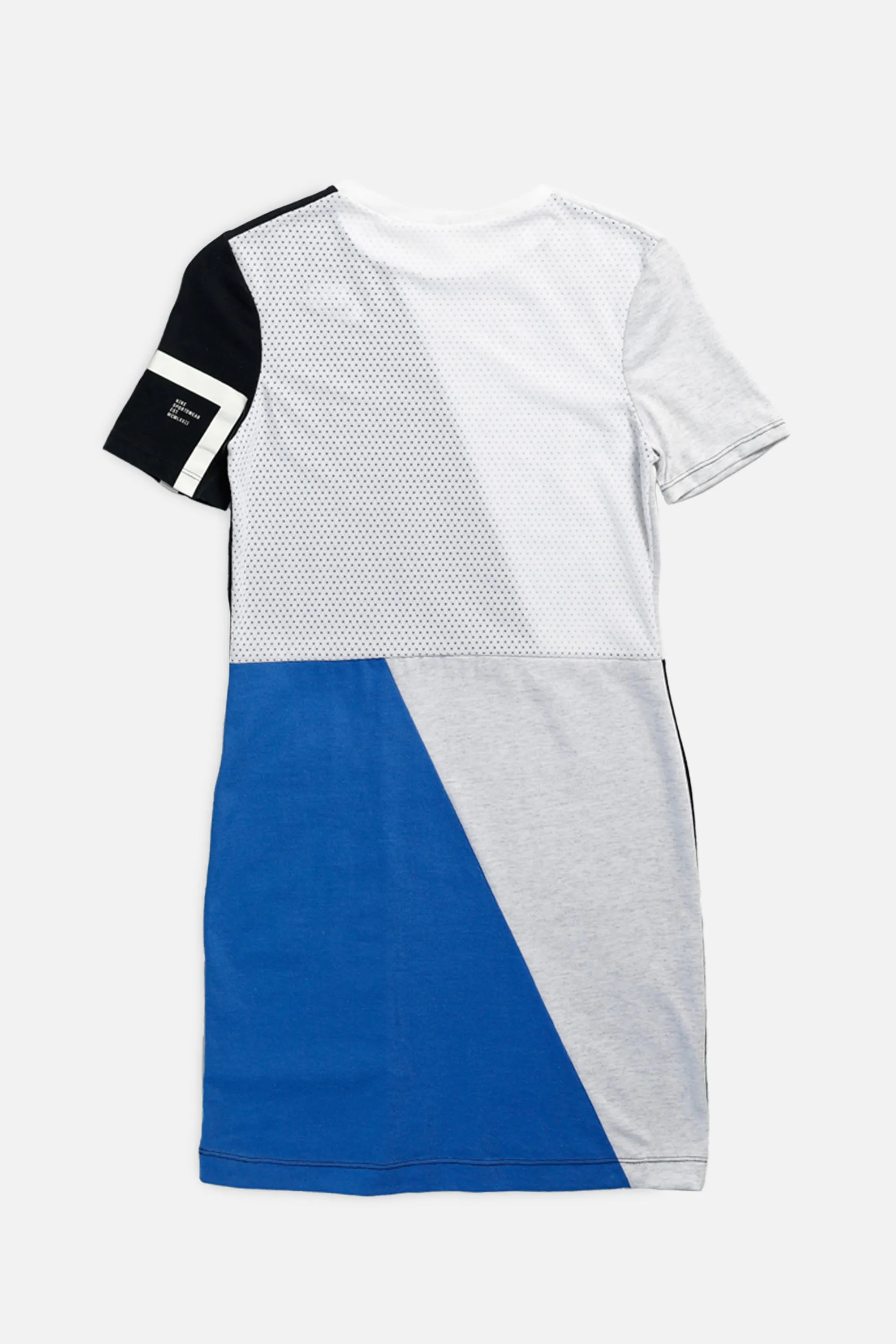 Rework Nike Patchwork T-Shirt Dress - M