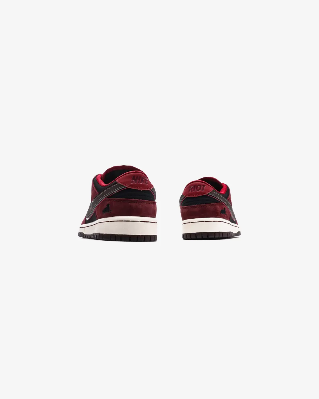 Riot Skate Shop x Nike SB Dunk Low Pro Mahogany Sneakers