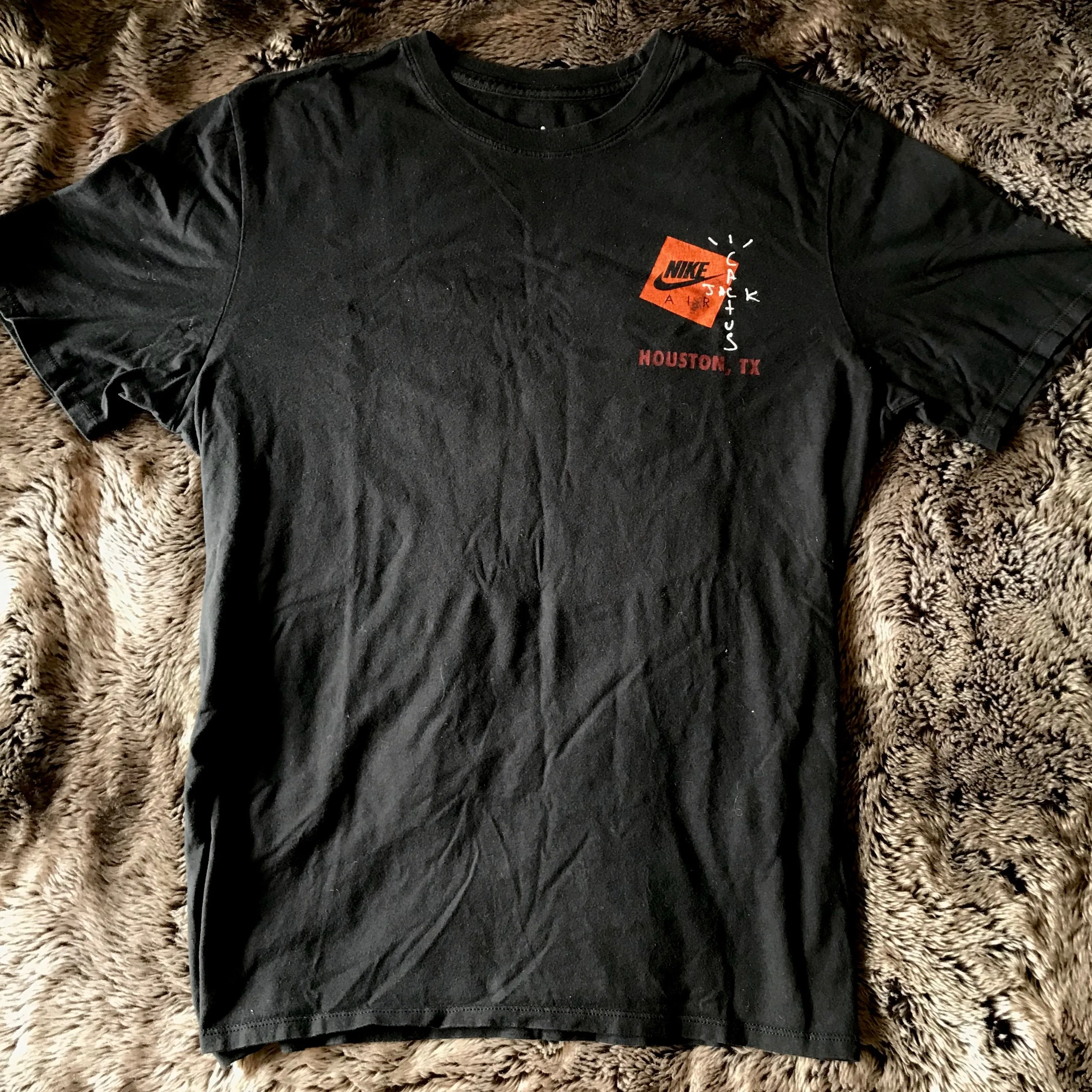Unreleased F&F Jordan Nike X Cactus Jack Houston Tee