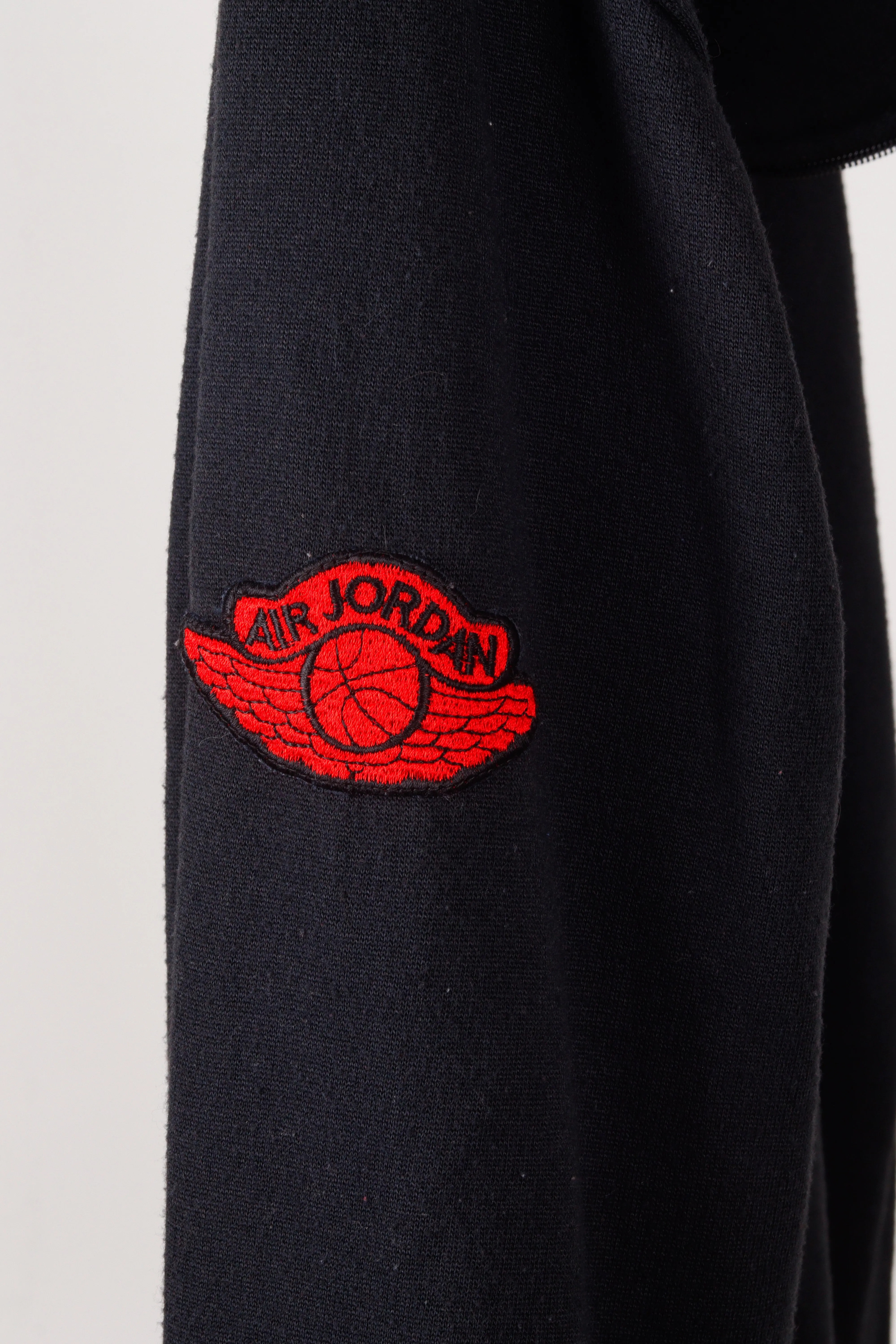 Vintage 1985 Nike Air Jordan 1 Wings 'Button Snap Up' Hooded Sweatshirt