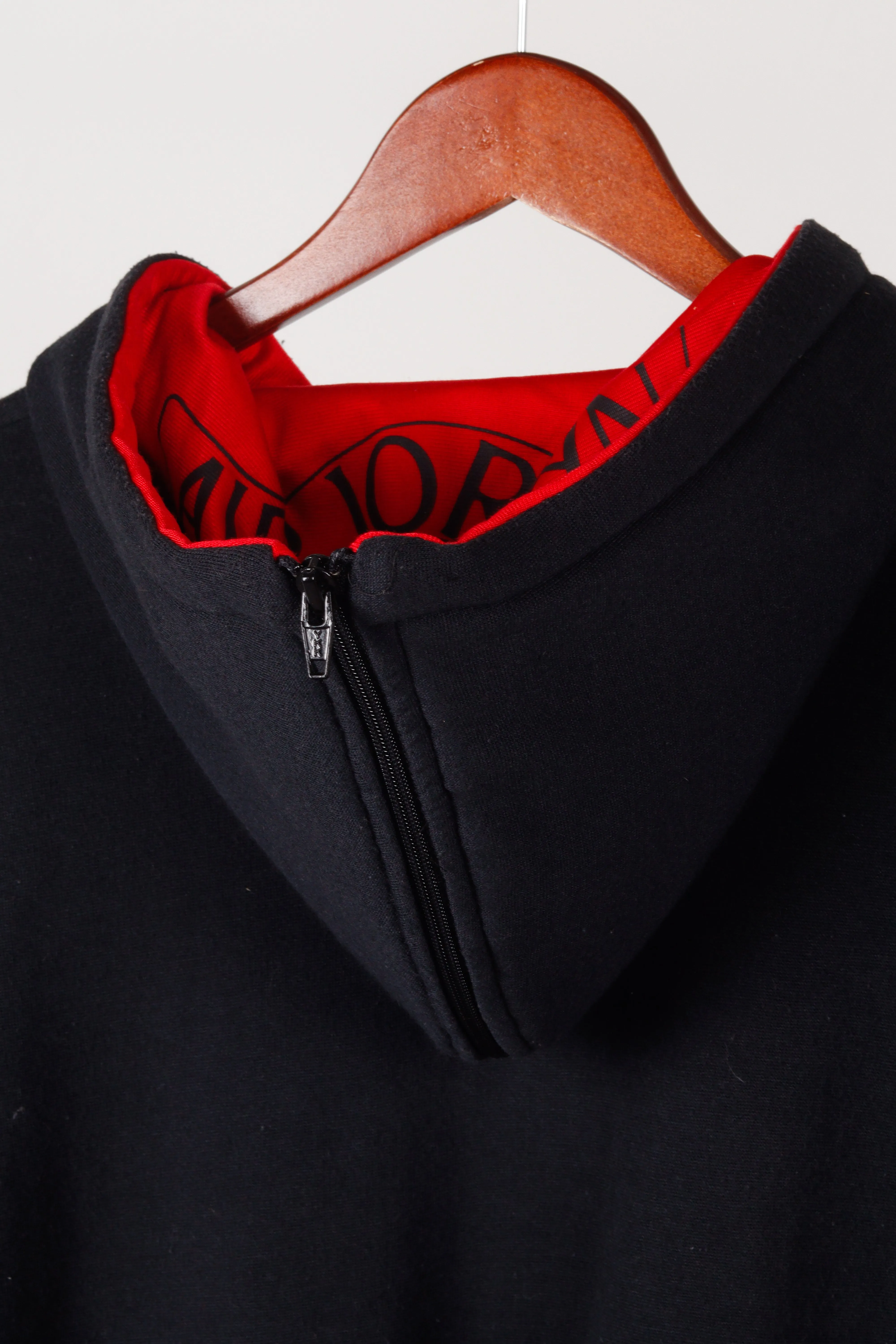 Vintage 1985 Nike Air Jordan 1 Wings 'Button Snap Up' Hooded Sweatshirt