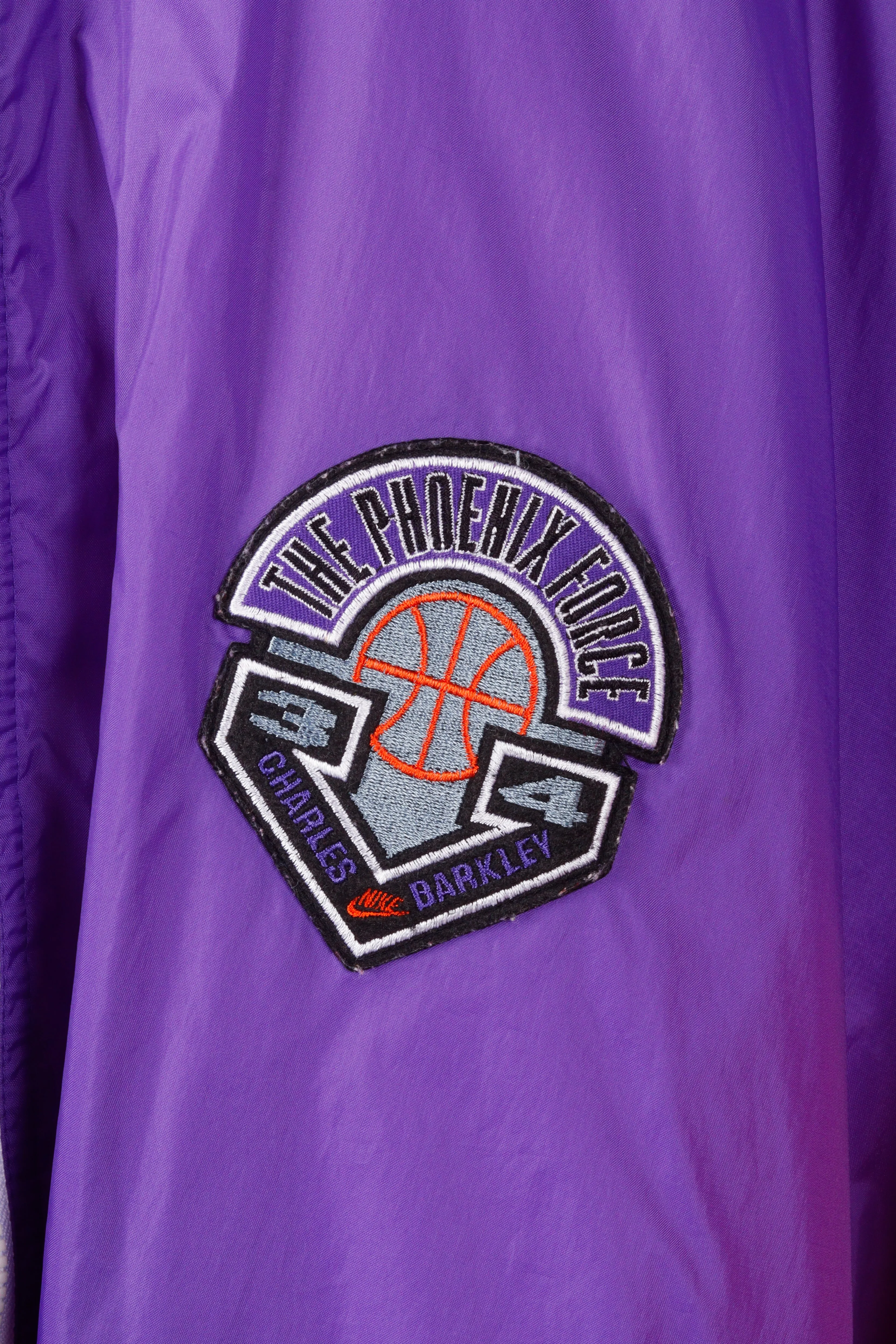 Vintage 1992 Nike 'Charles Barkley The Phoenix Force' Windbreaker Jacket