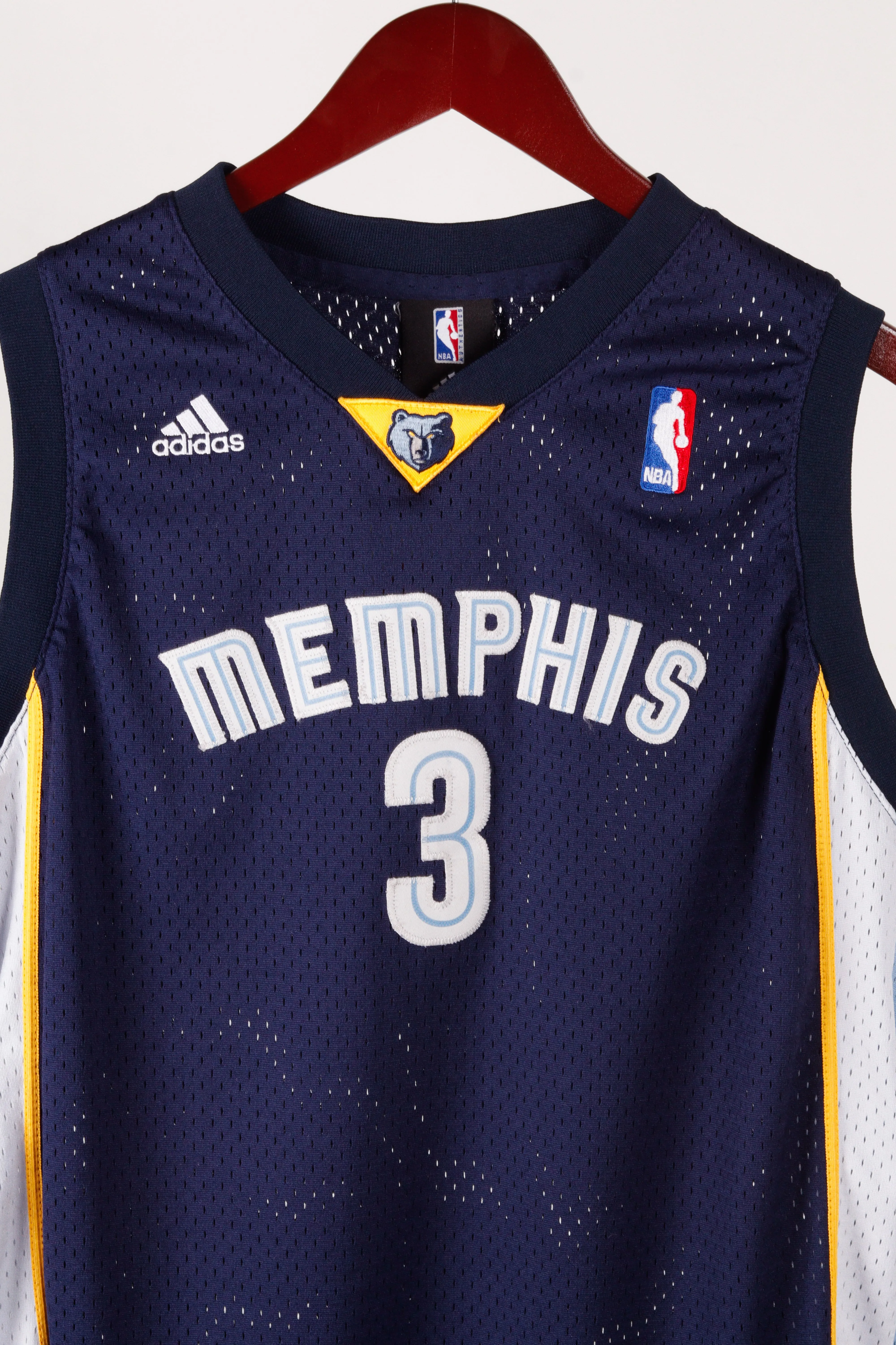Vintage 2009-10 Adidas Memphis Grizzlies 'Allen Iverson' Away Authentic Jersey
