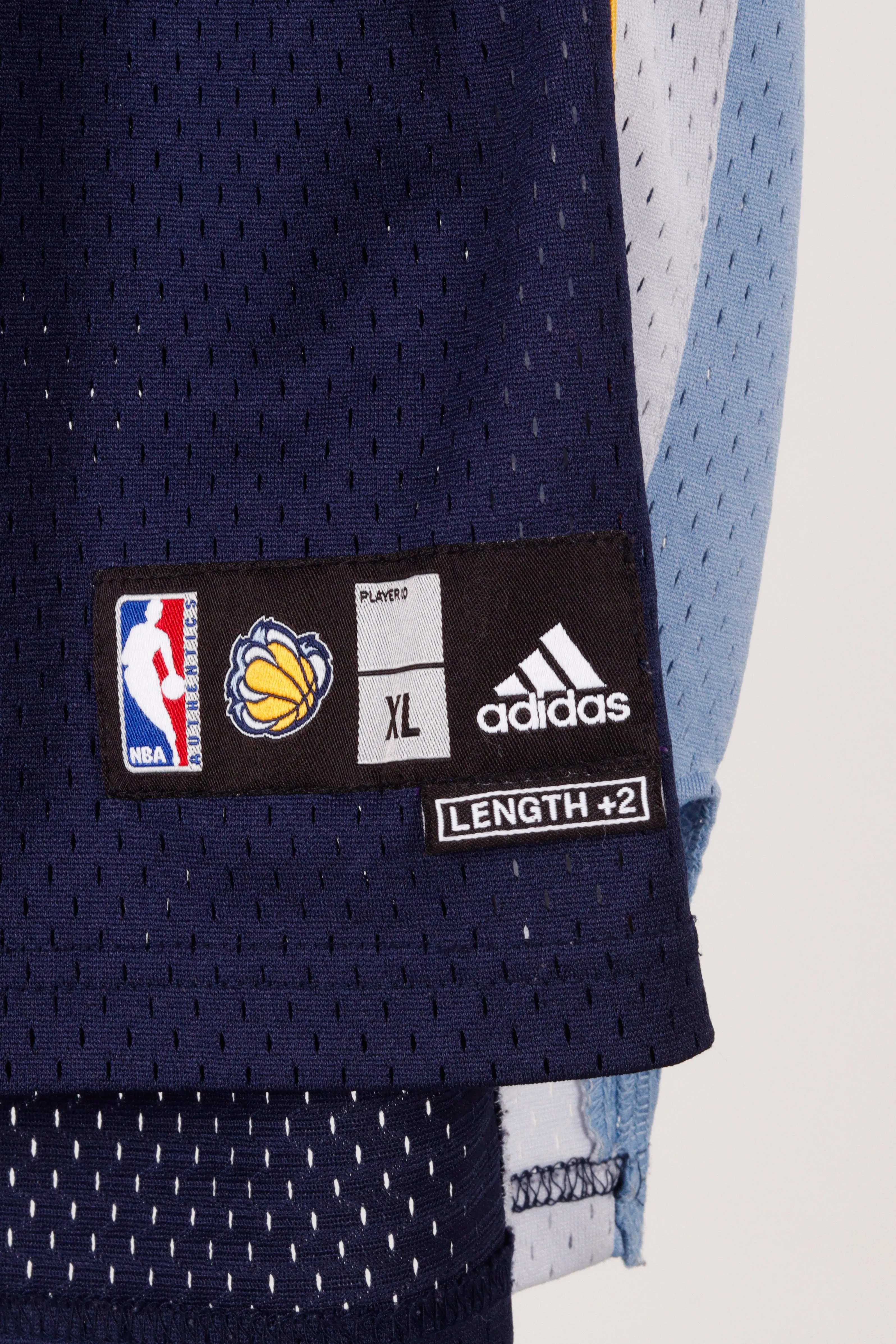 Vintage 2009-10 Adidas Memphis Grizzlies 'Allen Iverson' Away Authentic Jersey
