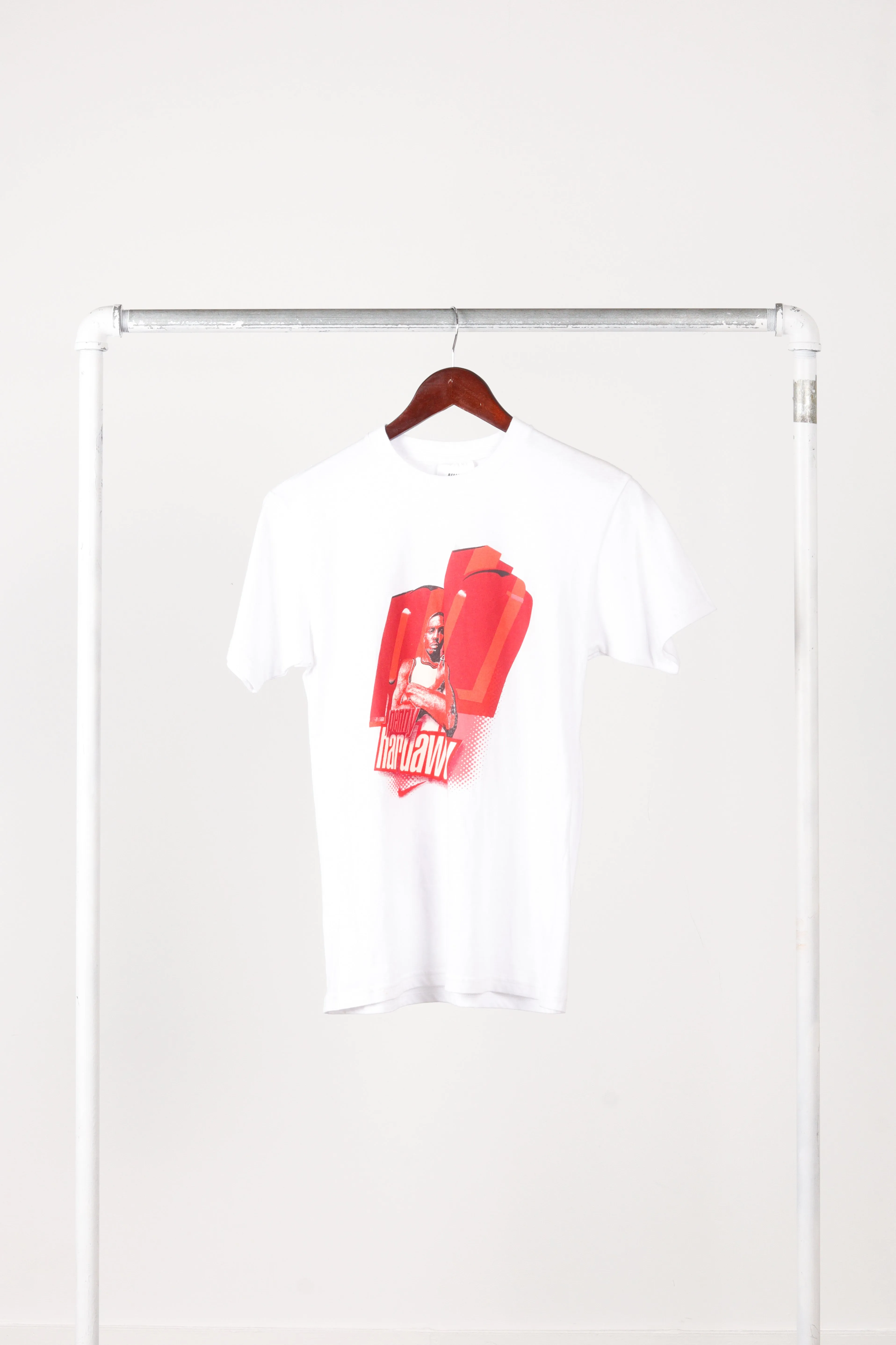 Vintage 90's Nike 'Penny Hardaway Poster' T-Shirt White