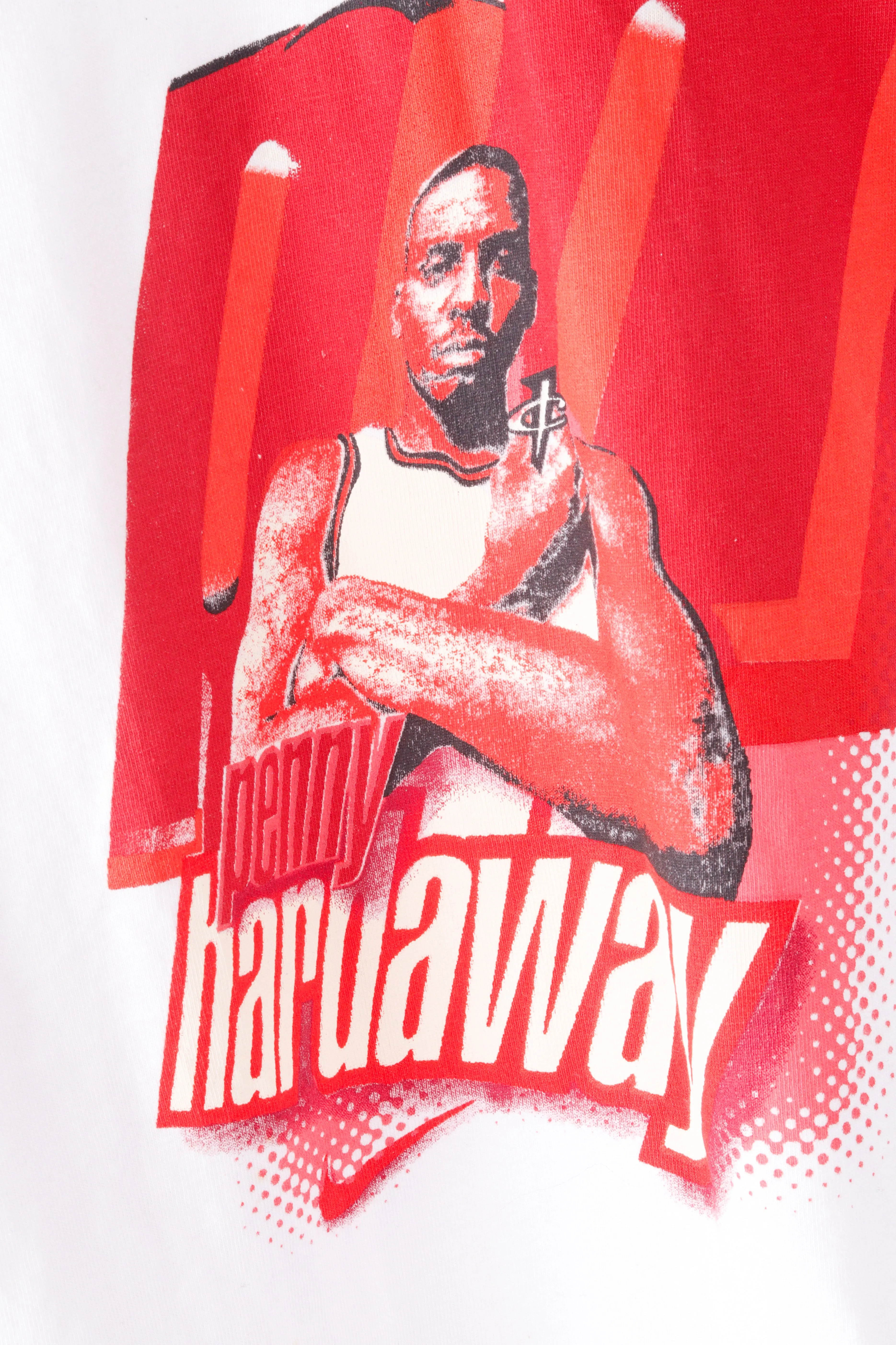 Vintage 90's Nike 'Penny Hardaway Poster' T-Shirt White
