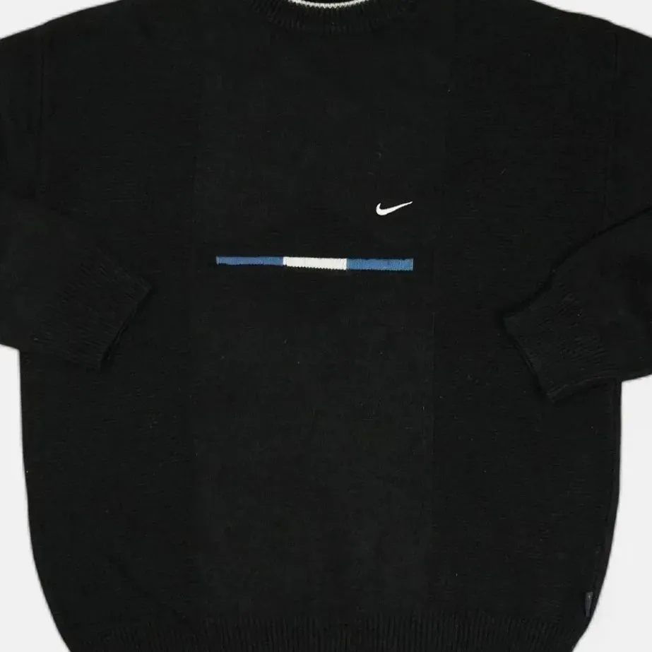 Vintage Nike Black Sweater (L)