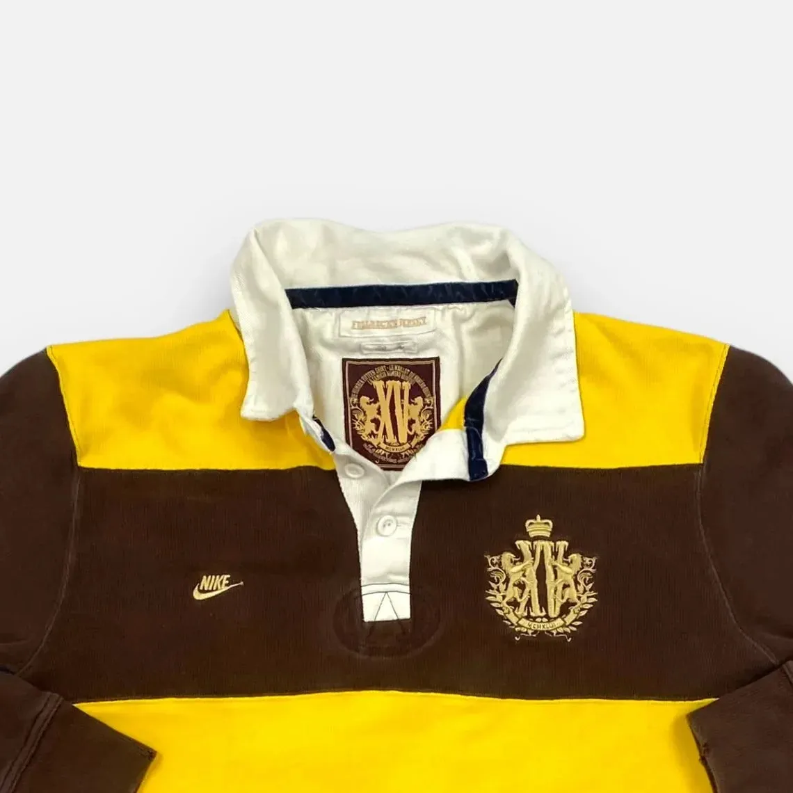 Vintage Nike Brown Embroidered Shirt (XL)