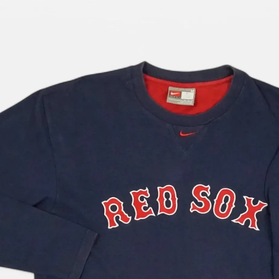 Vintage Nike Centre Swoosh Red Sox Top (M)
