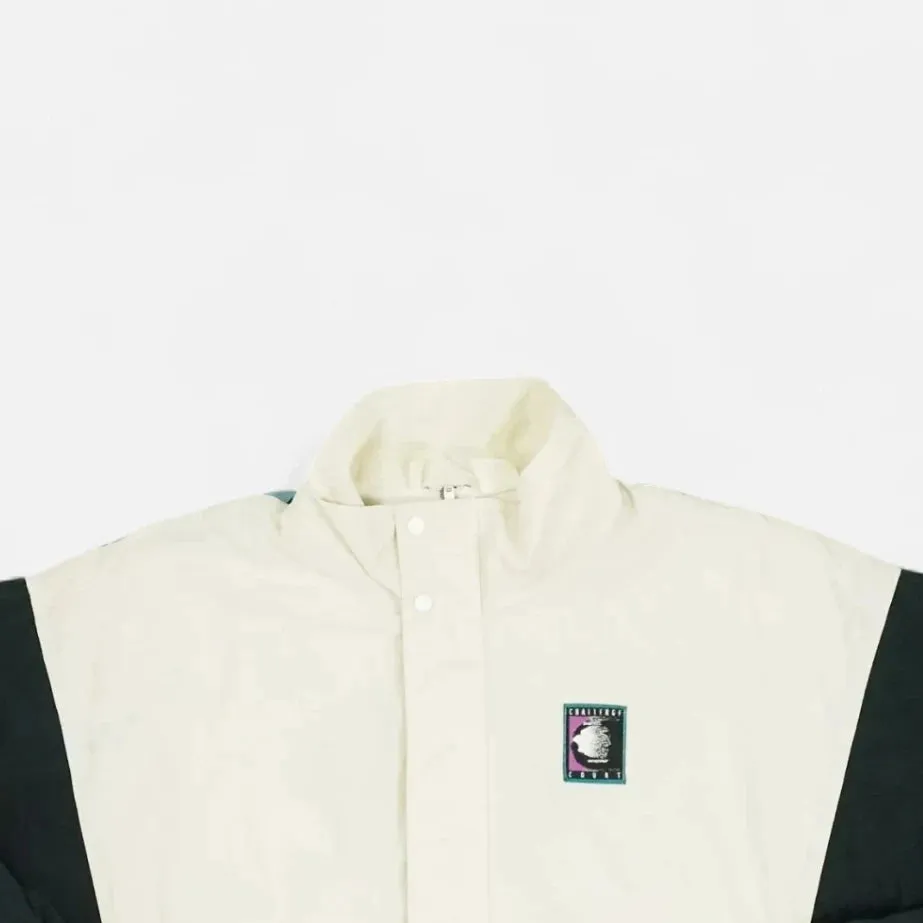 Vintage Nike Challenge Court Rare 90s White Trackjacket (XL)
