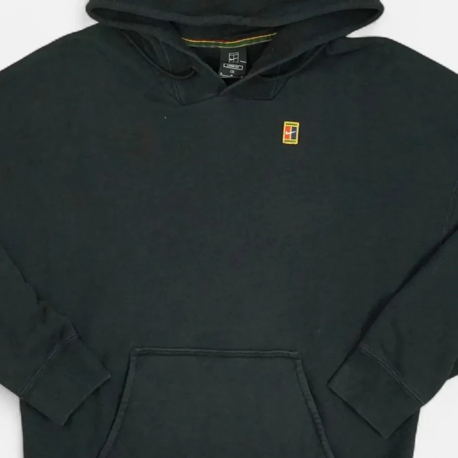 Vintage Nike Court Black Hoodie (M)