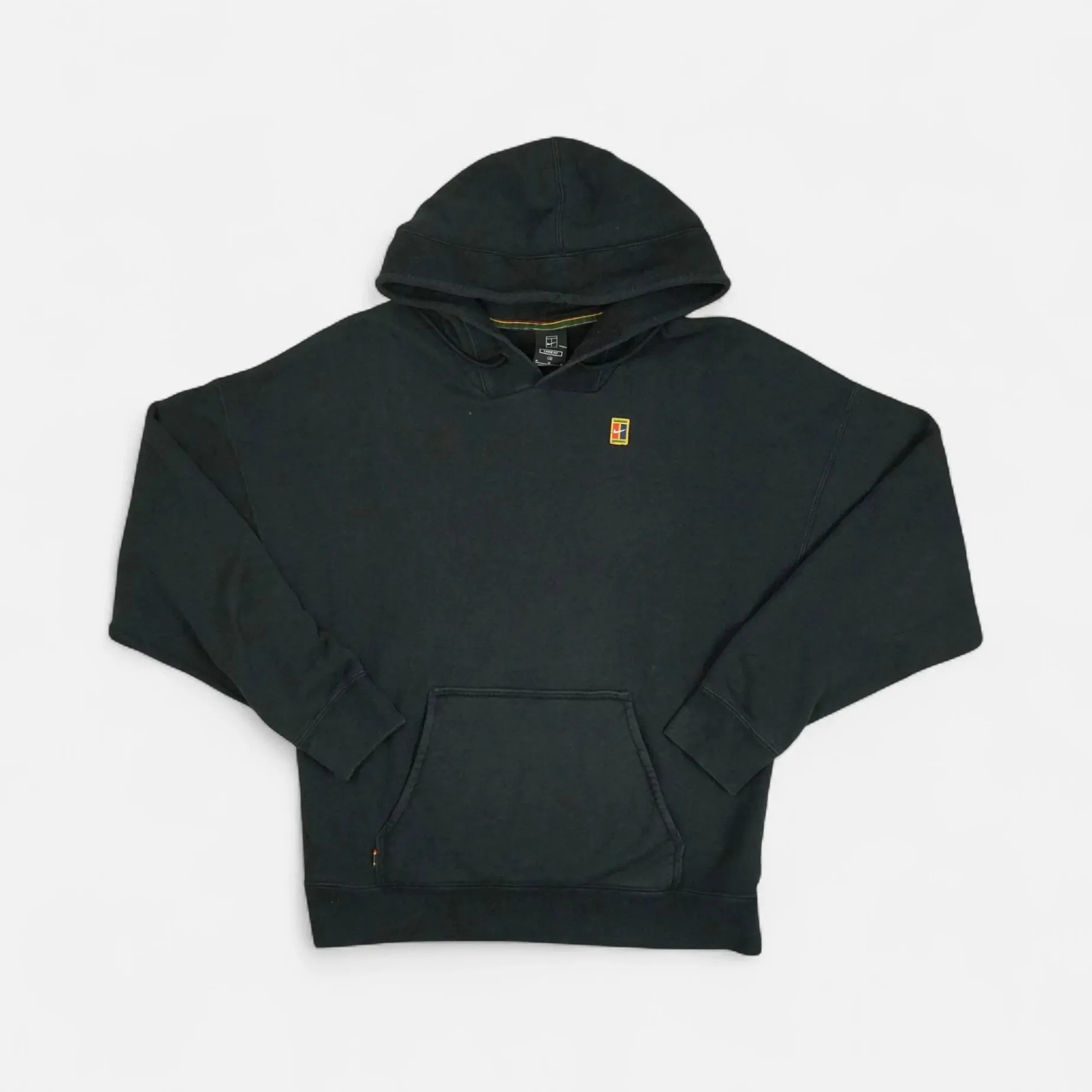Vintage Nike Court Black Hoodie (M)