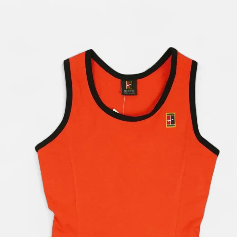 Vintage Nike Court Orange Dress Womens (S)