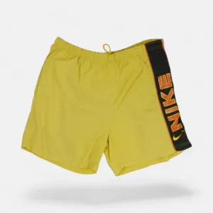 Vintage Nike Yellow 90s Shorts (L)