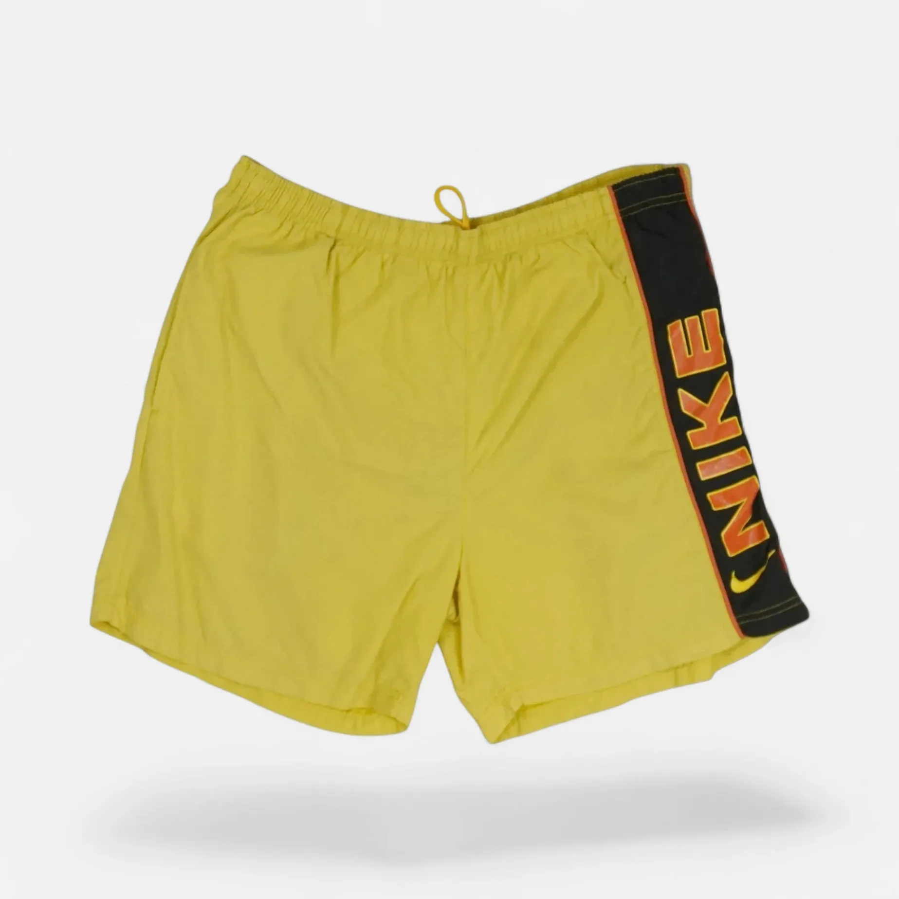 Vintage Nike Yellow 90s Shorts (L)