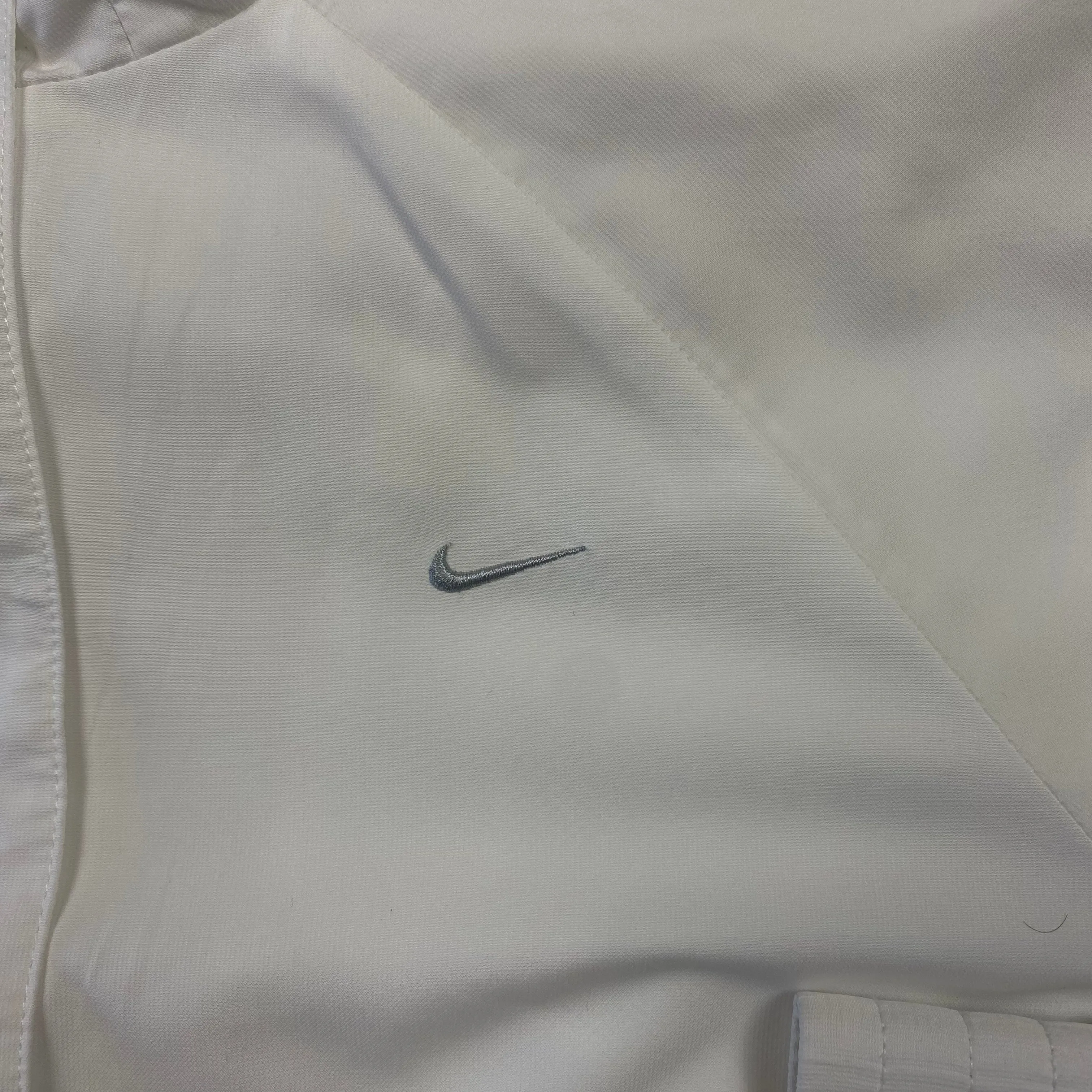 White Nike Track Jacket (S)
