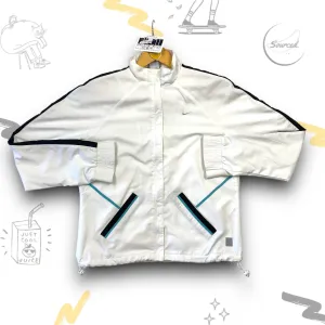 White Nike Track Jacket (S)