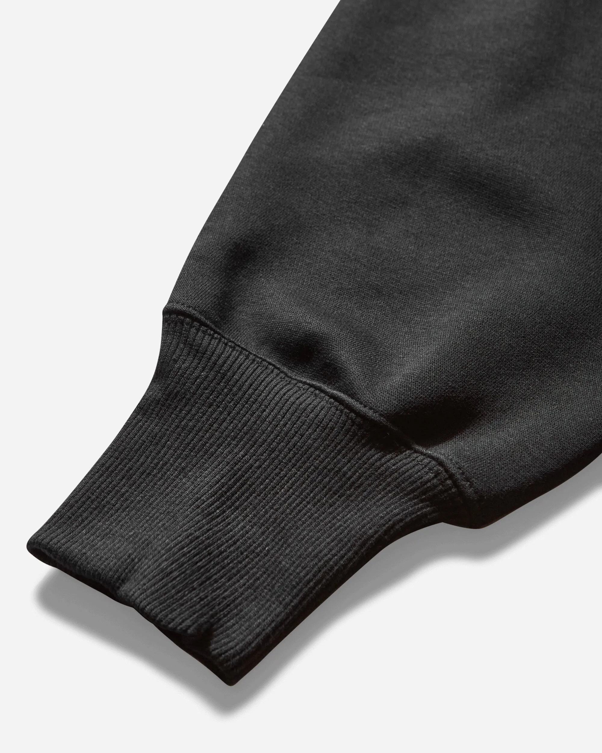 Women's Phoenix Fleece Loose Cropped Full-Zip Hoodie Black